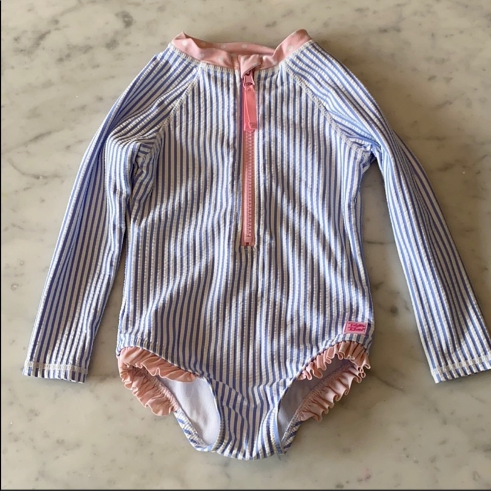 Girls 2T RuffleButts swimsuit - LIKE NEW